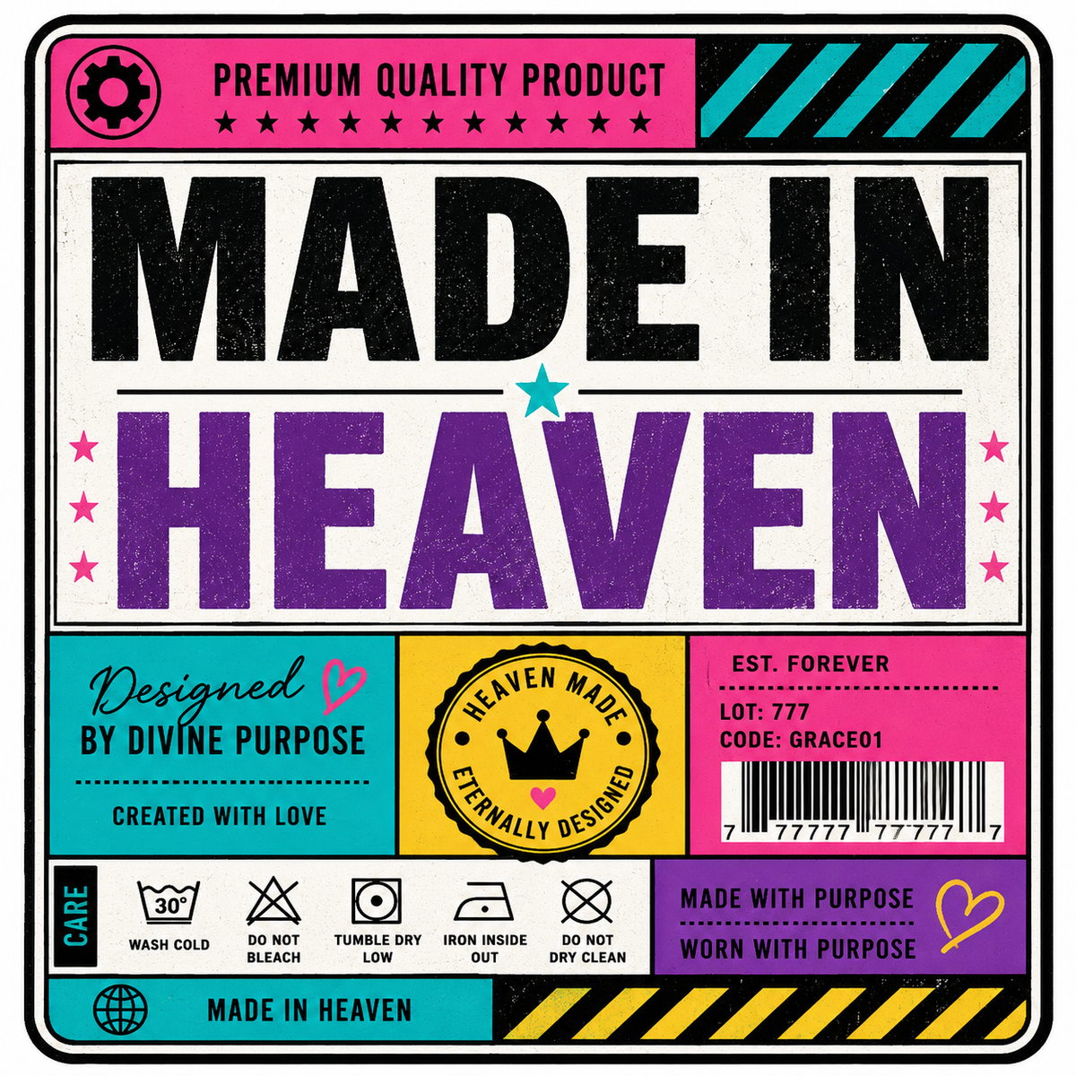 Made in Heaven (Multi colored)