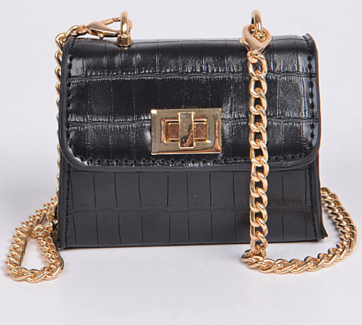 Mini Black Purse