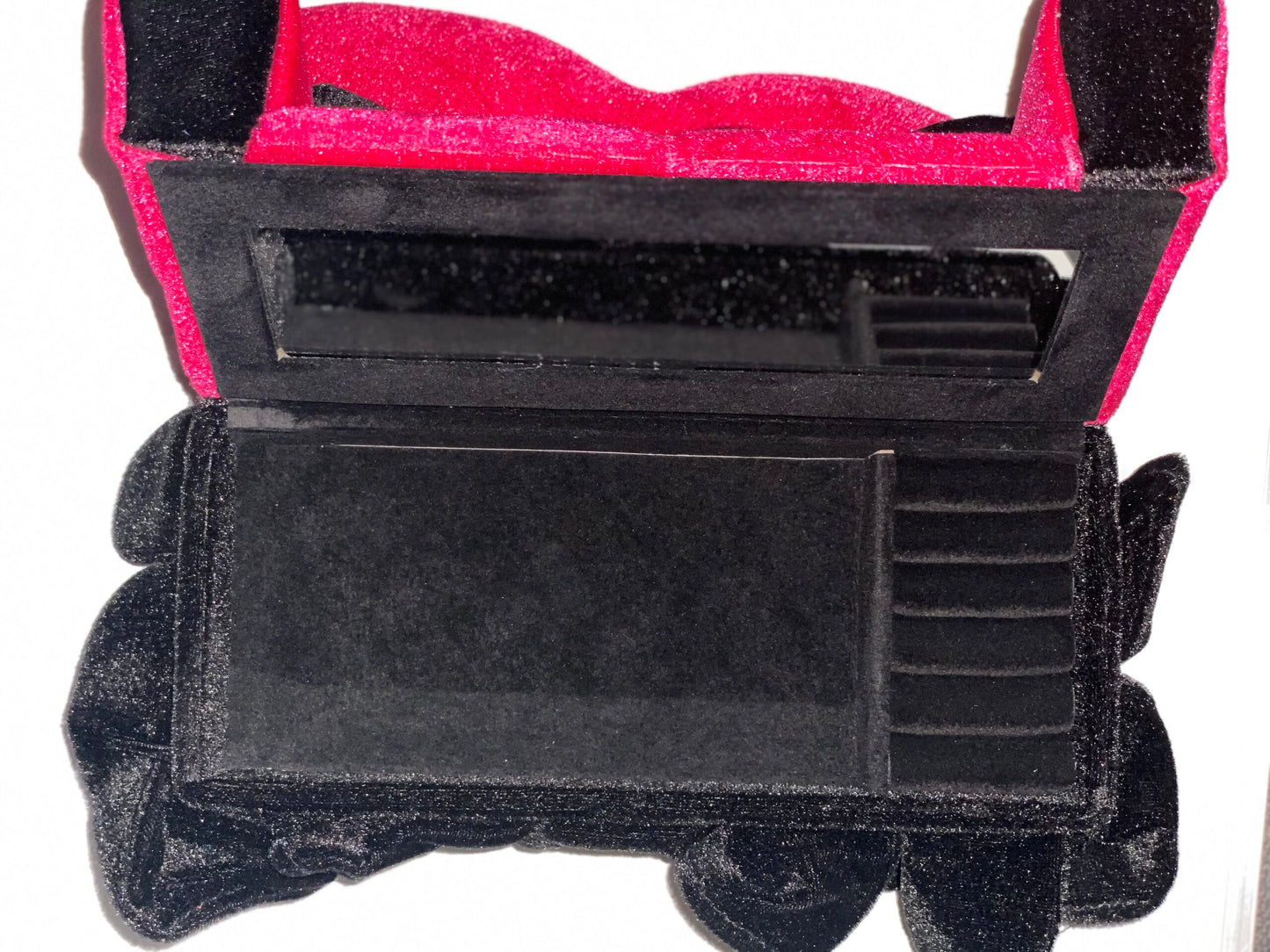 Pink And Black Custom Signature Cutie On Duty Jewelry Box Furniture