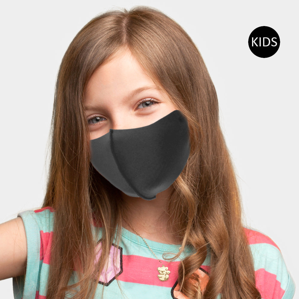Kids black mask