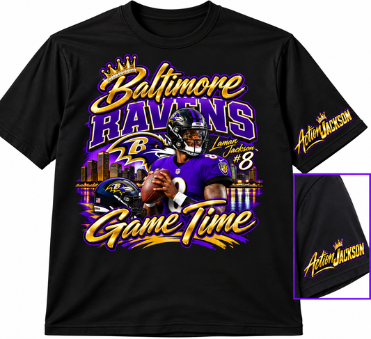 Baltimore Ravens Lamar Jackson Tee
