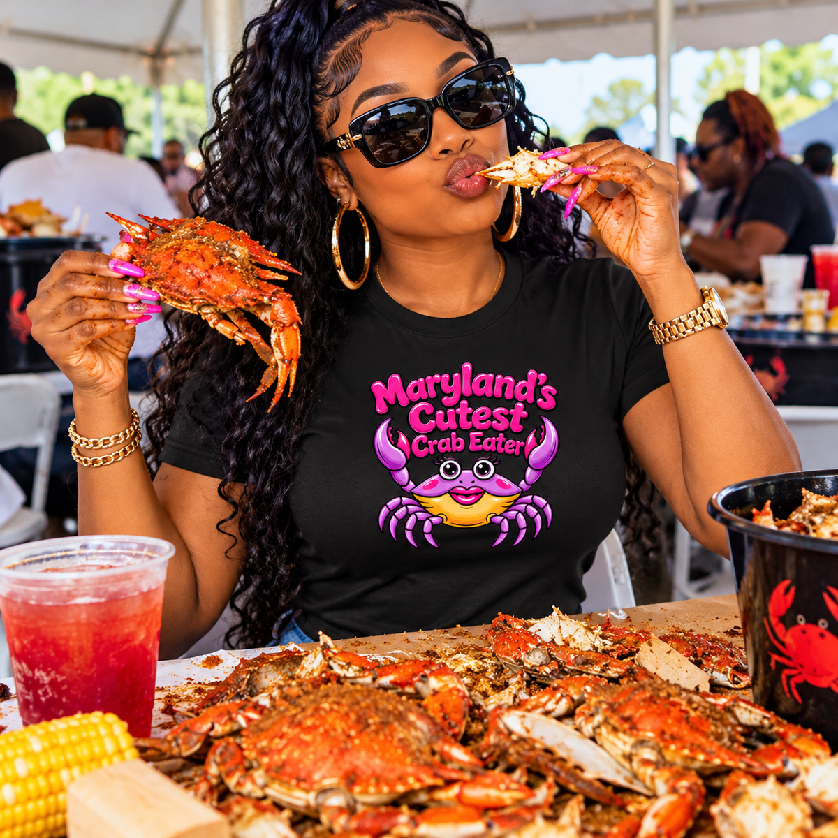 Maryland's Cutest Crab Eater Tee