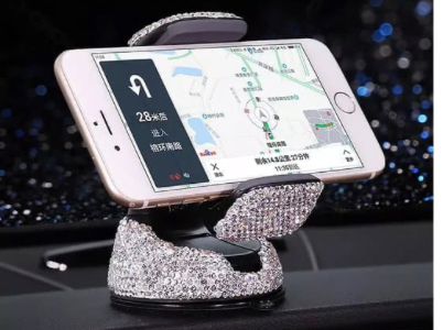 Rhinestone Dashboard Holder