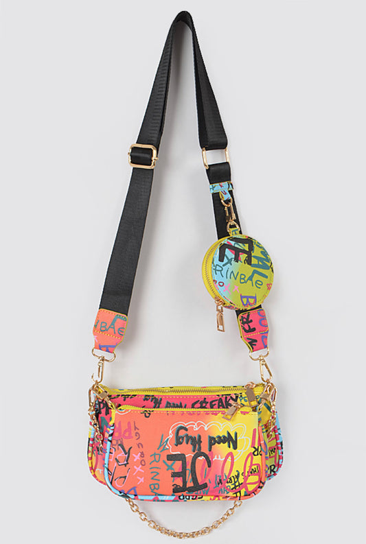 Grafitti 3 Pc Purse