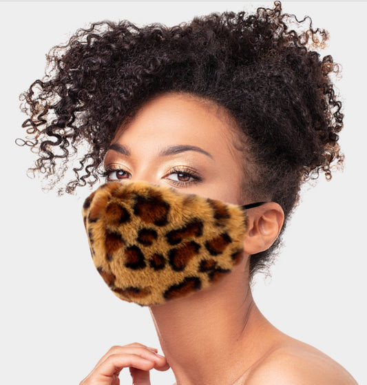 Cheetah Print Face Mask